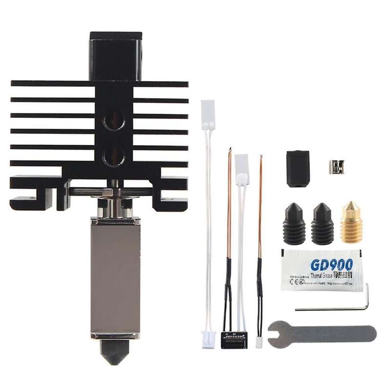 Upgrade Hotend for Bambu Carbon Lab X1 & P1P & P1s Thermistor Heating Rod CHT Extruder Hotend Heatin