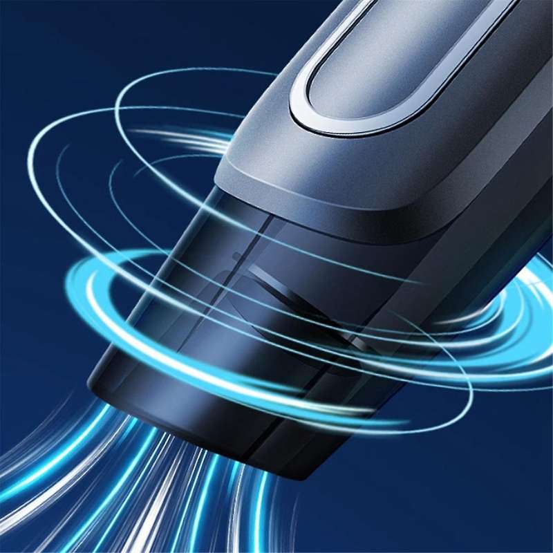 Upgrade Portable High-power Car Home Dualpurpose Vacuum Cleaner Powerful Suction Usb Cable Rechargea