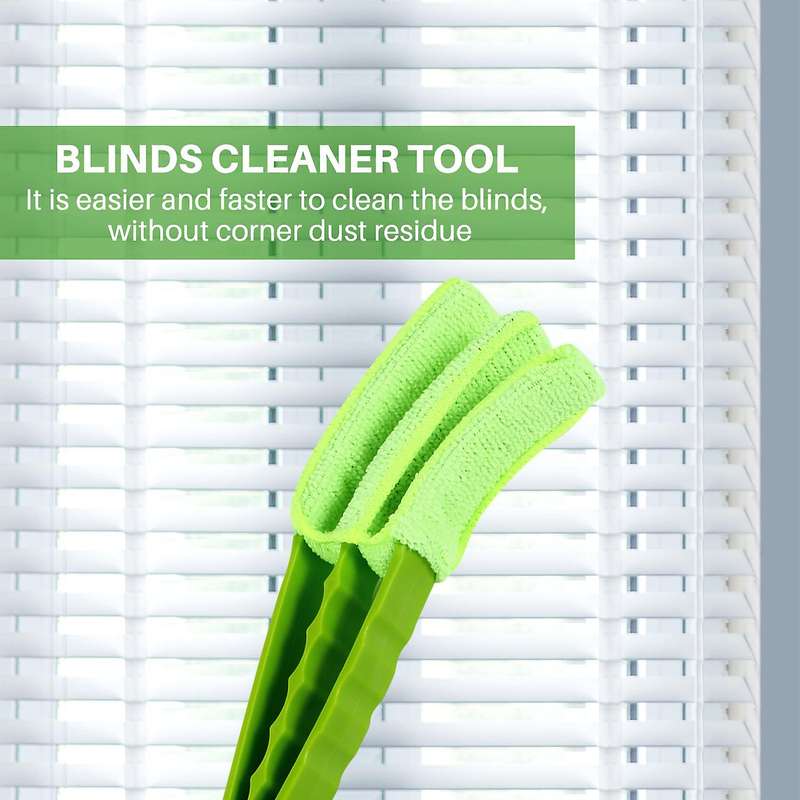 Upgrade Window Blind Cleaner Duster Brush Tool Kit for Blind,baseboard, Fan, Air Conditioner, Air C