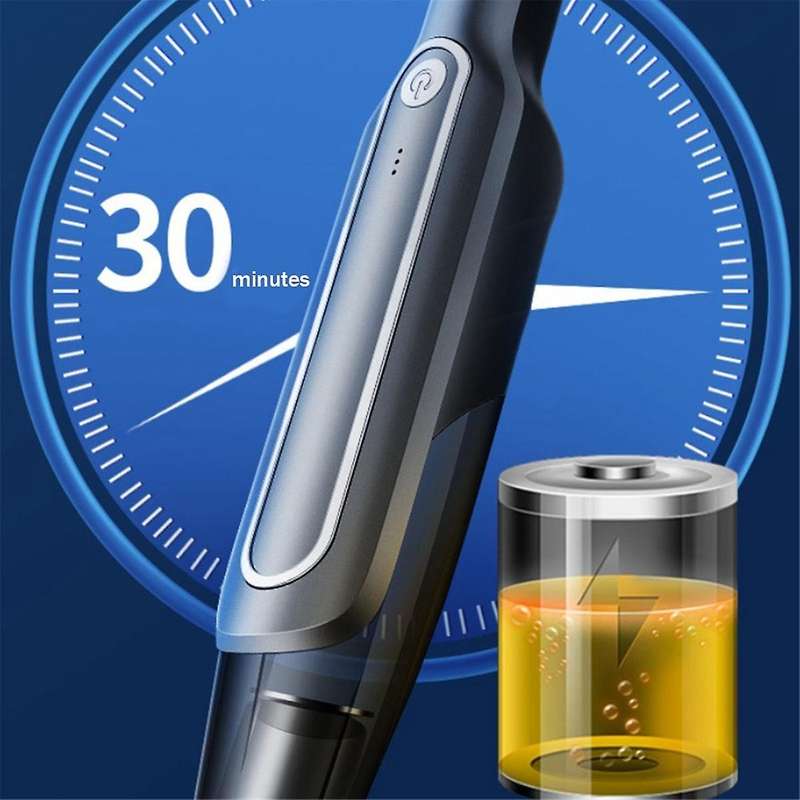 Upgrade Portable High-Power Car Home Dualpurpose Vacuum Cleaner Powerful Suction USB Cable Recharge