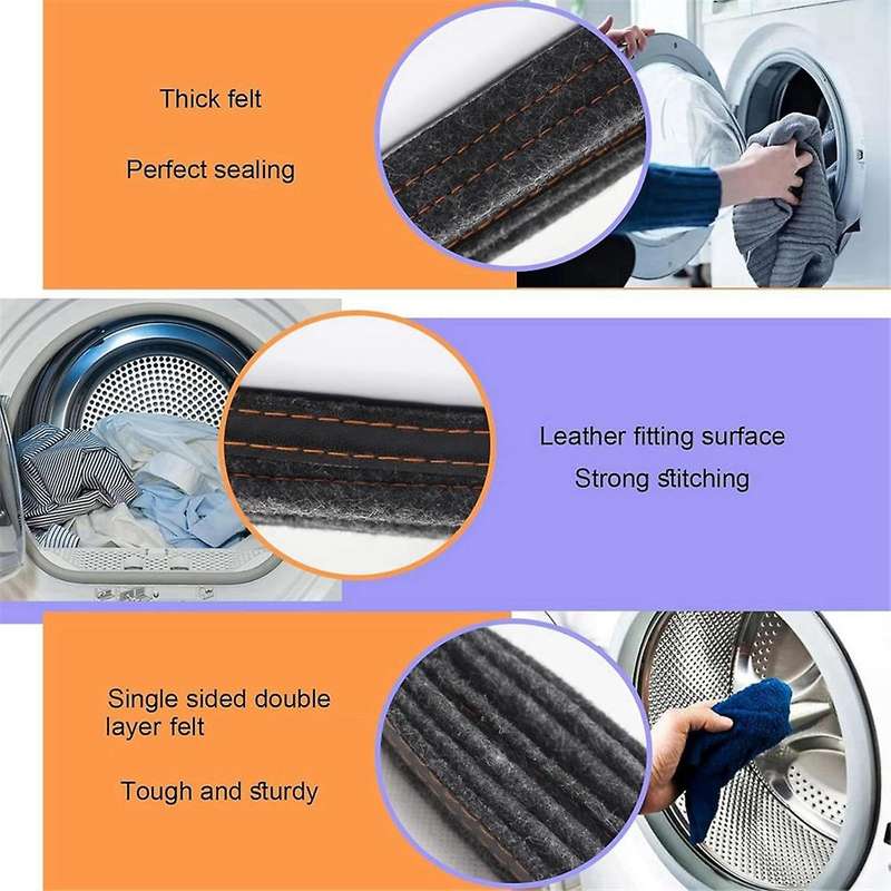 Upgrade W10116343 Dryer Felt Drum Seal Kit for Dryer Parts