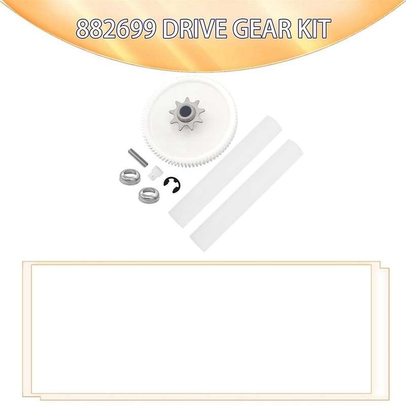 Upgraded 882699 for Drive Gear Kit Replacement 41001084 777124 Ps398589 W10451279