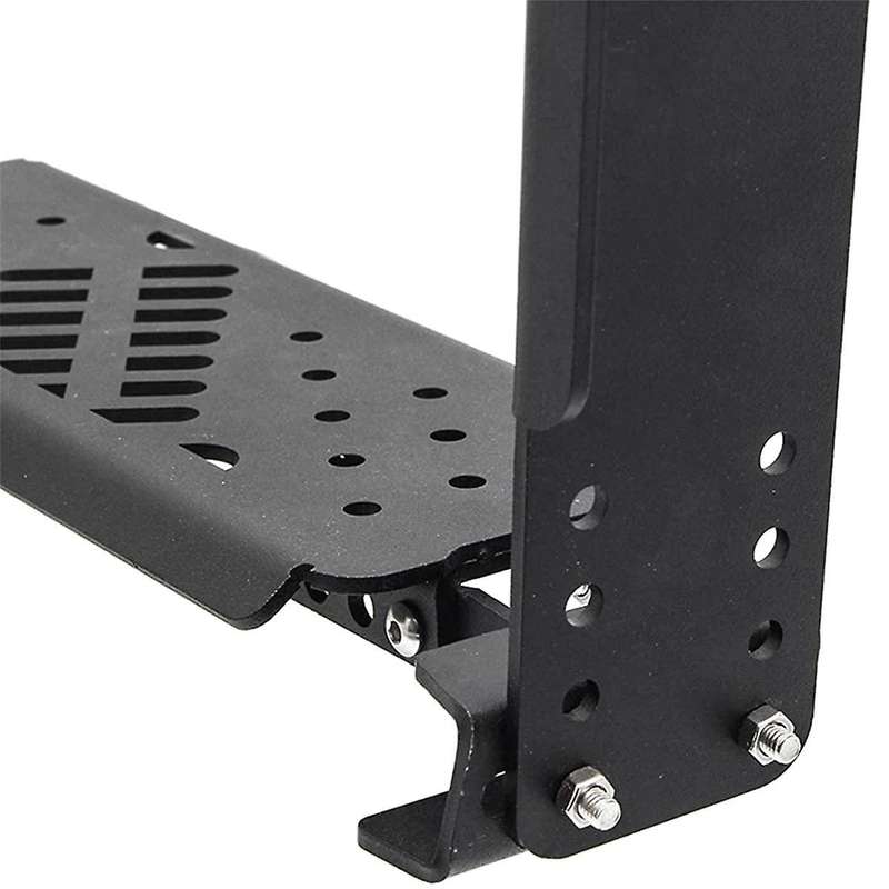 Upgraded Car Brake Pedal Left Side Footrest Kick Panel for Wrangler JL JLU 2018 - 2022 JT 2020