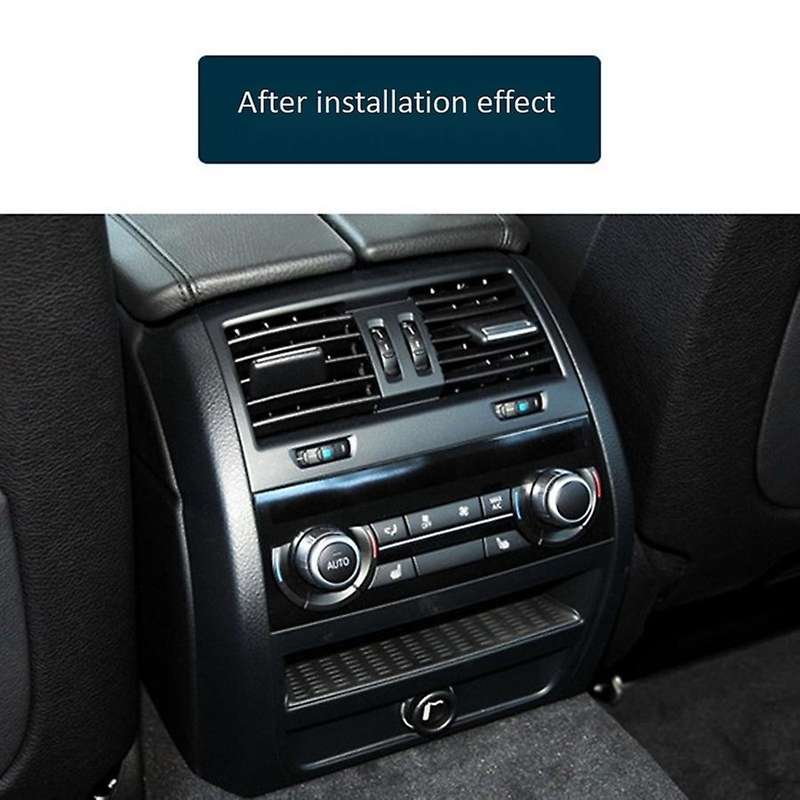 Upgraded Rear Ac Conditioner Vent Grille Outer Frame Replacement for  5 Series F10 F11 F18 520I 523I