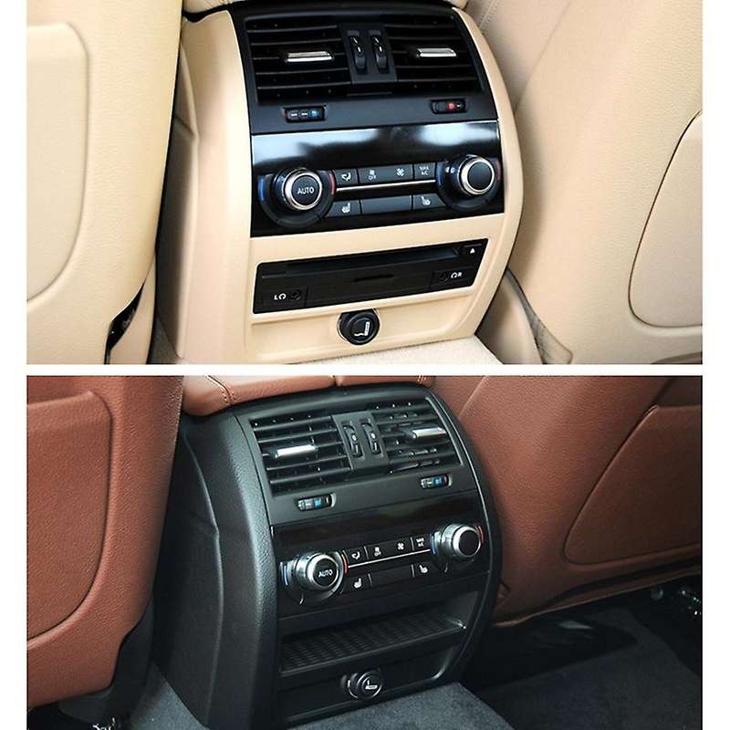 Upgraded Rear Ac Conditioner Vent Grille Outer Frame Replacement for  5 Series F10 F11 F18 520I 523I