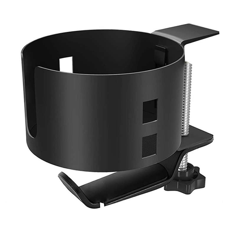 Upgraded Desk Cup Holder Clamp, Anti-spill Table Cup Holder, Metal Office & Pc Gaming , Compatible