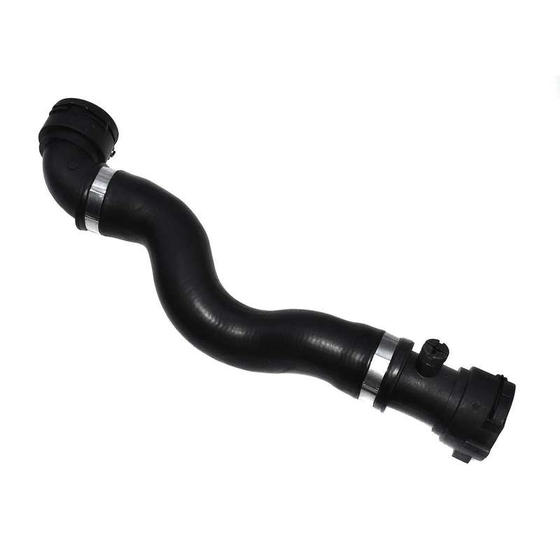 Upper Cooling System Radiator Water Hose with Bleeder Screw Fitting for E39 525I 528I 530I 1999-200