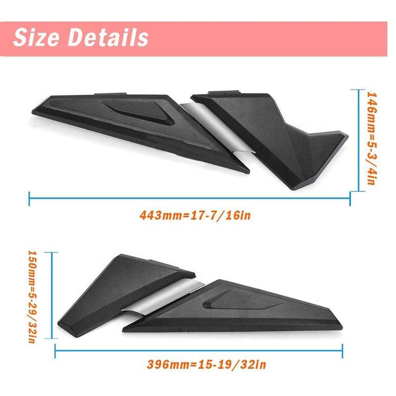 Upper Frame Infill Side Panel Set Guard Protector for - R1200GS 2013-2018 R1250GS 2019-2021 Adventur