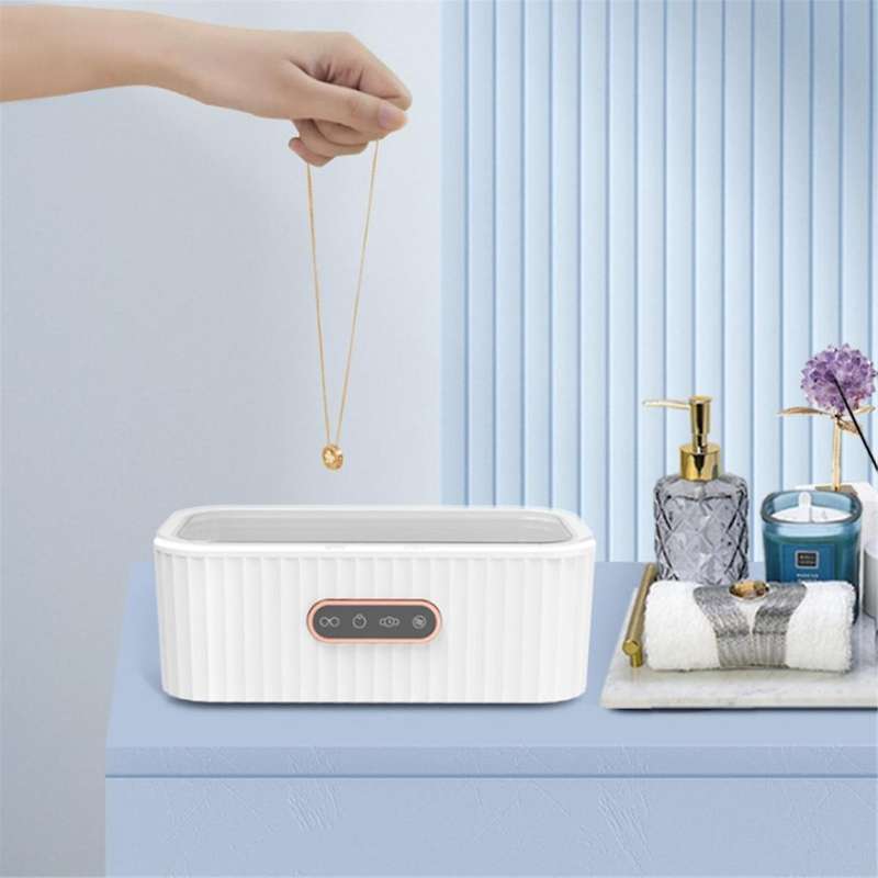 Us Plug, Ultrasonic Jewelry Cleaner-portable Jewelry Cleaner Ultrasonic Machine, Glasses Cleaner for