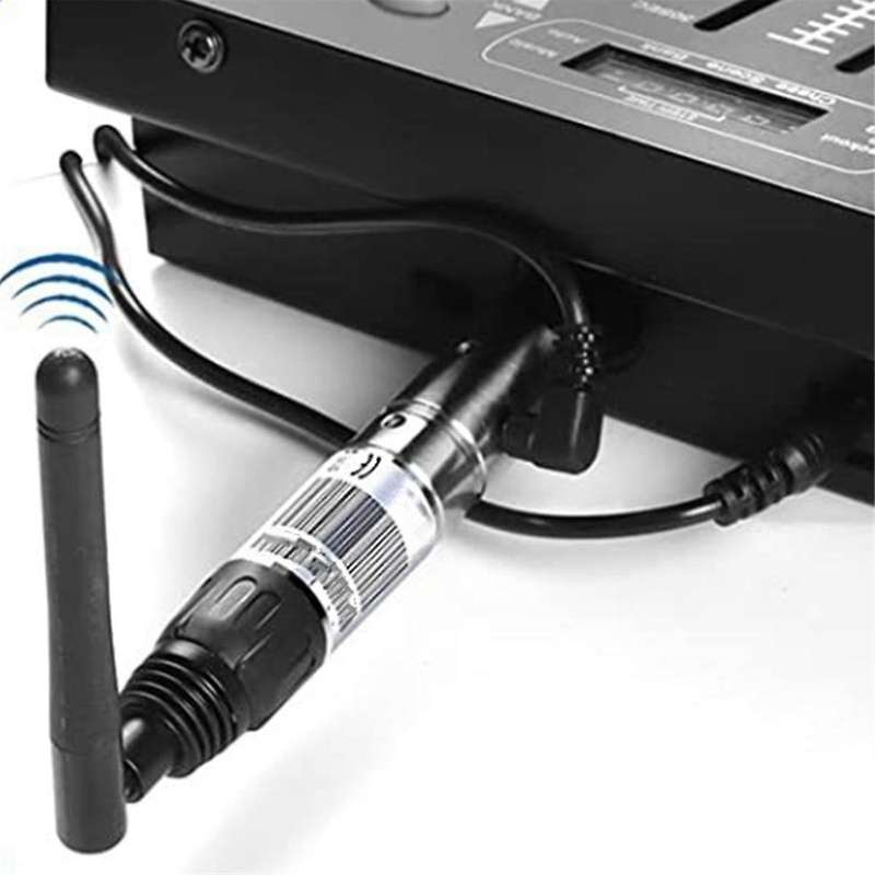 US Plug Wireless Dmx512 Transmitter 2.4G Antenna Transmitter Dmx512 Signal Transmission Control Tran