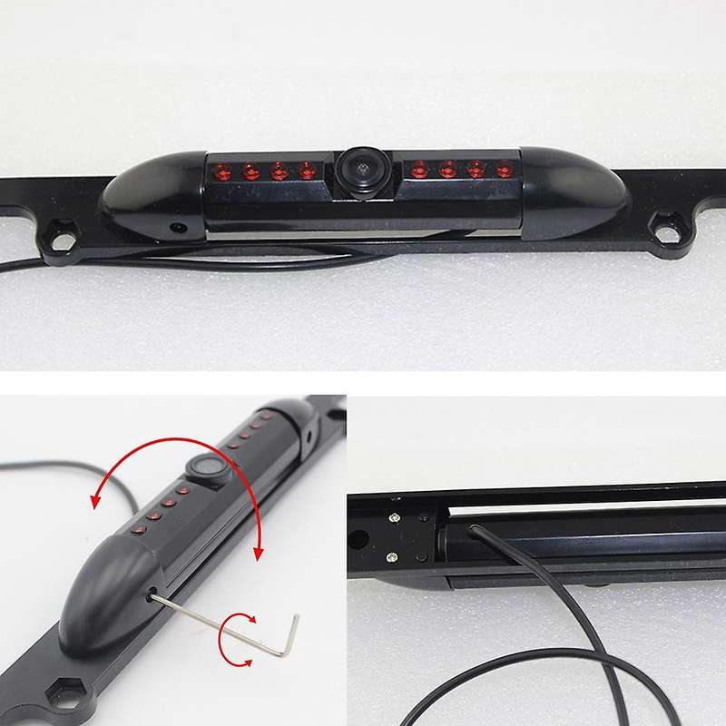 US Car Wifi License Plate Frame Wireless Rear View Camera 8 IR Night Vision Reverse Backup Camera Li