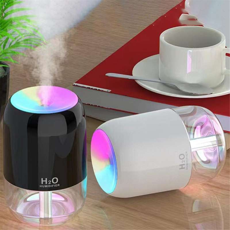USB Air Humidifier Atmosphere Light Fragrance Intelligent Spray Colorful Aromatherapy Diffuser Humid
