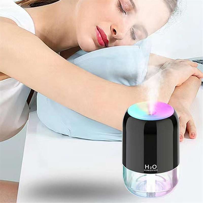 USB Air Humidifier Atmosphere Light Fragrance Intelligent Spray Colorful Aromatherapy Diffuser Humid