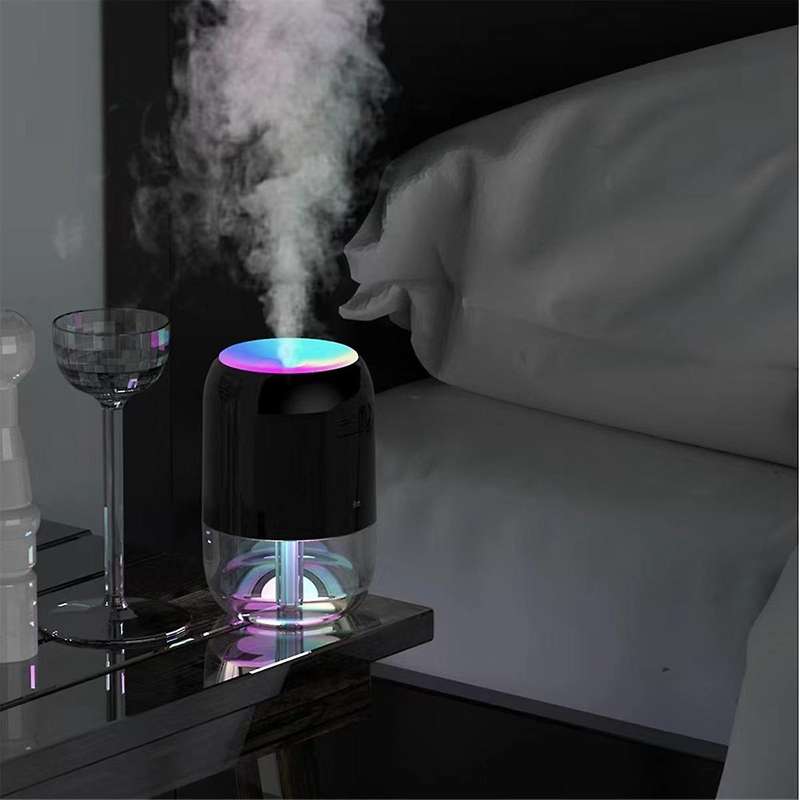 USB Air Humidifier Atmosphere Light Fragrance Intelligent Spray Colorful Aromatherapy Diffuser Humid