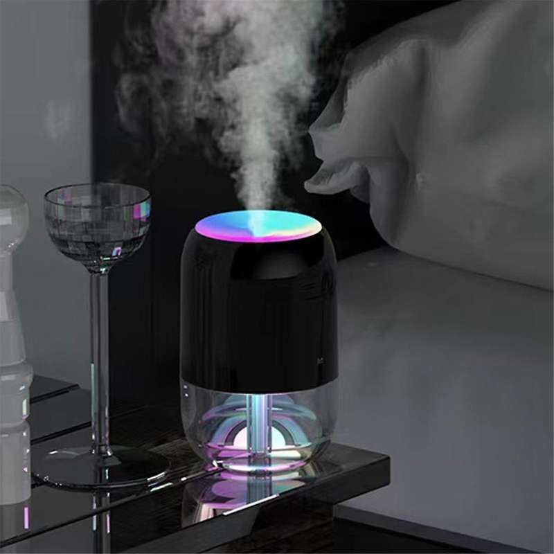 USB Air Humidifier Atmosphere Light Fragrance Intelligent Spray Colorful Aromatherapy Diffuser Humid