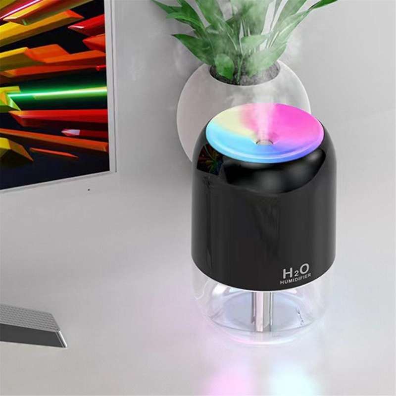 USB Air Humidifier Atmosphere Light Fragrance Intelligent Spray Colorful Aromatherapy Diffuser Humid