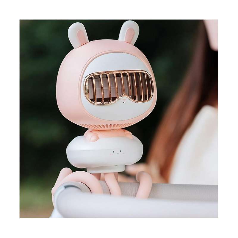 Usb Baby Stroller Fan 3600mah Battery Wireless Electric Air Cooler Hand Portable Bladeless Rechargea