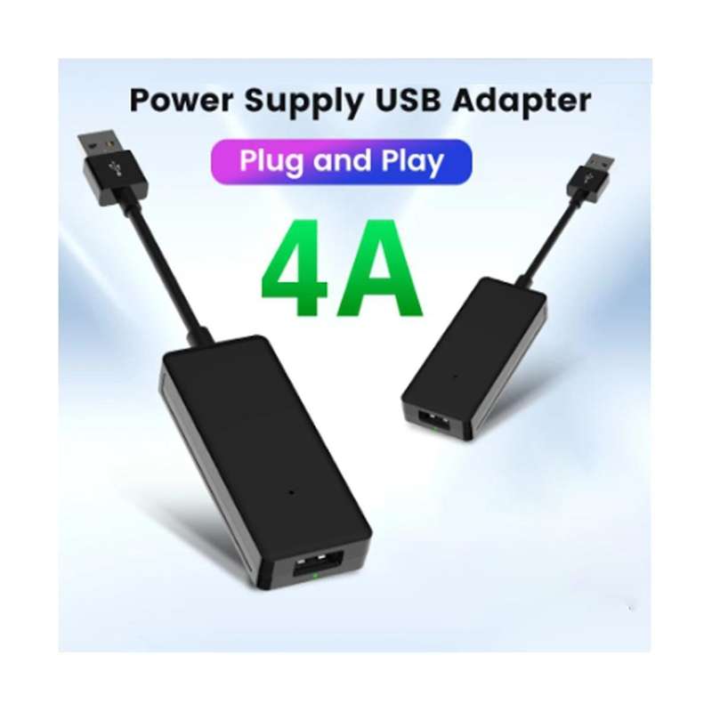 Usb Car Power Supply Adapter Carplay+android Auto Power Supply Box Wireless Carplay Android Auto Pl