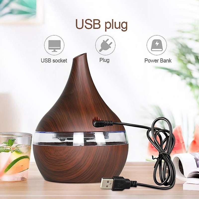 USB Diffuser Humidifier Aromatherapy Essential Oil Diffuser Mist Mini Portable Humidifier for Car Ho