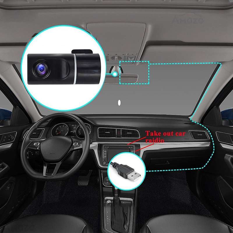 USB DVR Car Camera Autoradio DVR USB Front Camera Driving Recorder Night Vision Android Car DVD Radi