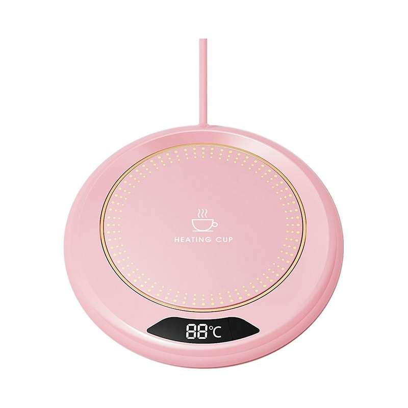 Usb Heating Coaster Warm Heating Pad Constant 3gear Digital Display Adjustment Touch Heater Coffee M