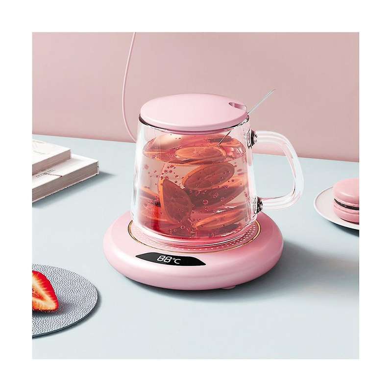 Usb Heating Coaster Warm Heating Pad Constant 3gear Digital Display Adjustment Touch Heater Coffee M
