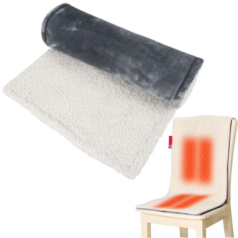 Usb Heated Pad for Office Chair, Usb Heated Seat Cushion Car Seat Cover Cushion Fast Washable Soft A