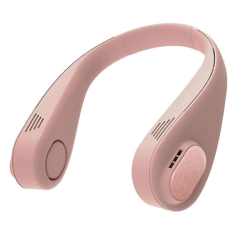USB Leafless Hanging Neck Fans Portable 3000Mah Rechargable Battery Personal Portable Low Noise Arou