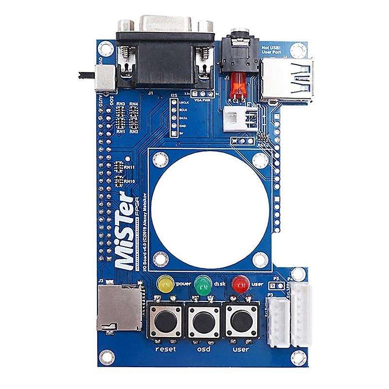 USB HUB V2.1 Extender Board + Mister SDRAM + Mister- + FPGA IO Board with Cooling Fan Set for Terasi