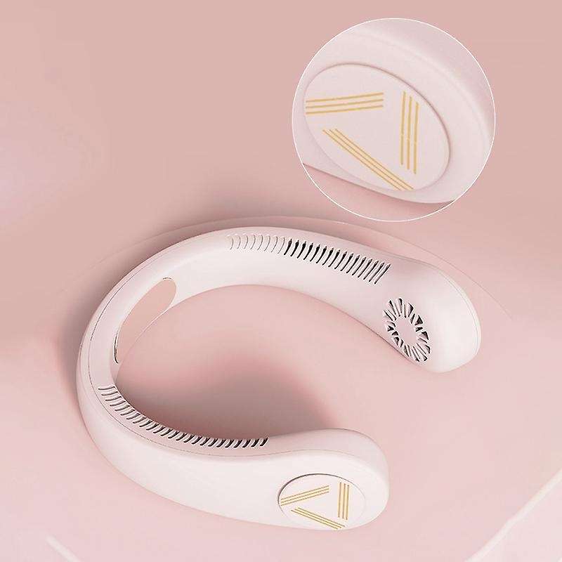 USB Leafless Hanging Neck Fans Portable 4000Mah Rechargeable Battery Personal Fan Portable Low Noise