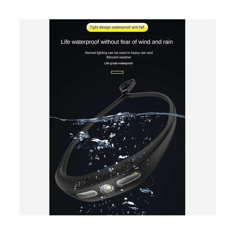 USB Induction Charging COB Lamp Beads Running Lights Outdoor Camping LED Headlights, Outdoor Campin