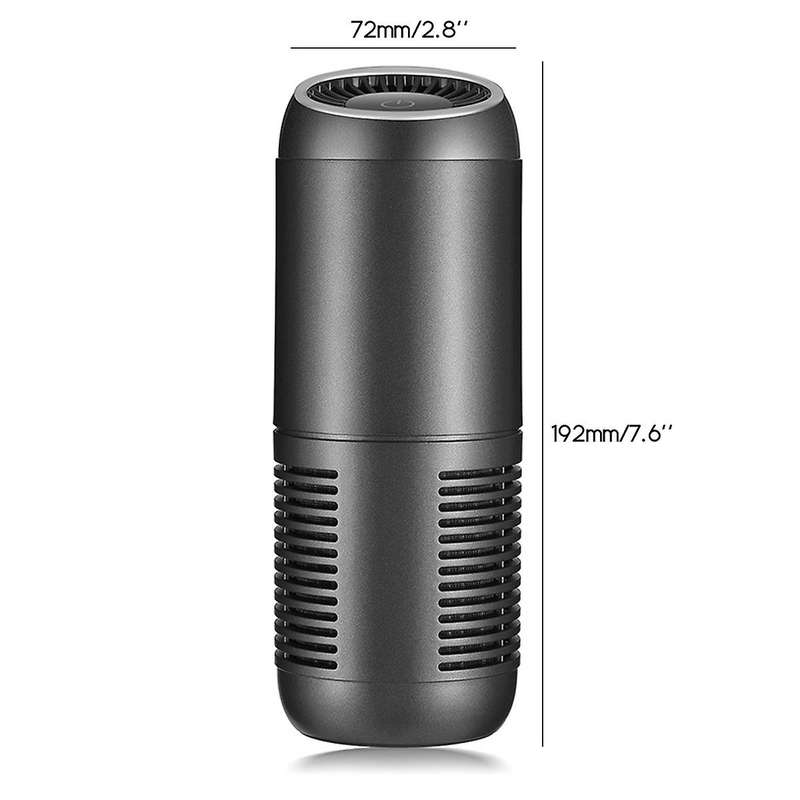 USB Mini Air Purifier for Home Deodorizer Negative Ion Home Car Air Purifier DC5V Air Freshener Humi