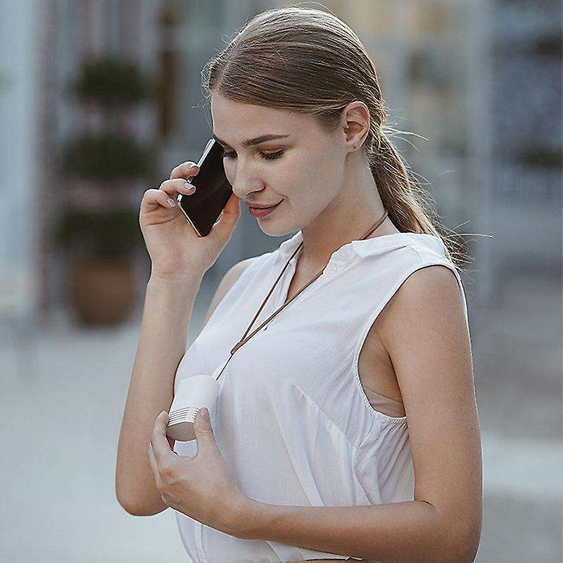 USB Portable Air Purifier Personal Hanging Necklace with Negative Ion Air Freshener for Adults Kids