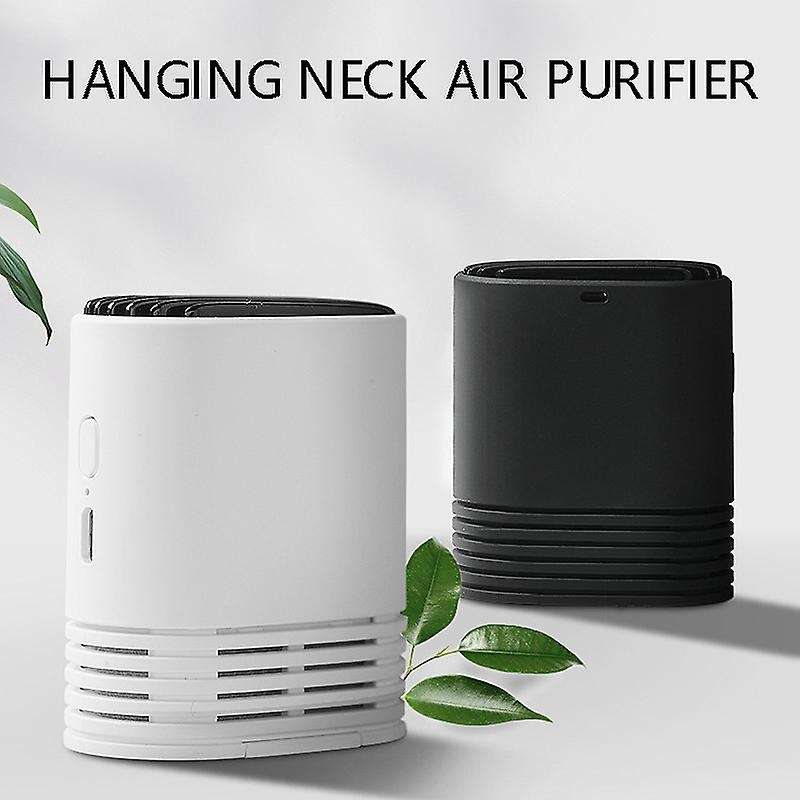 USB Portable Air Purifier Personal Hanging Necklace with Negative Ion Air Freshener for Adults Kids