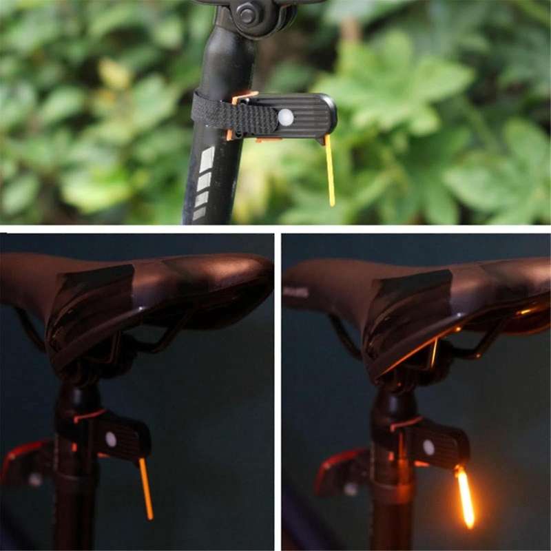 USB Rechargeable Bike Light Set Bicycle Taillight Smart Bike Headlight and Tail Light 4 Light Modes