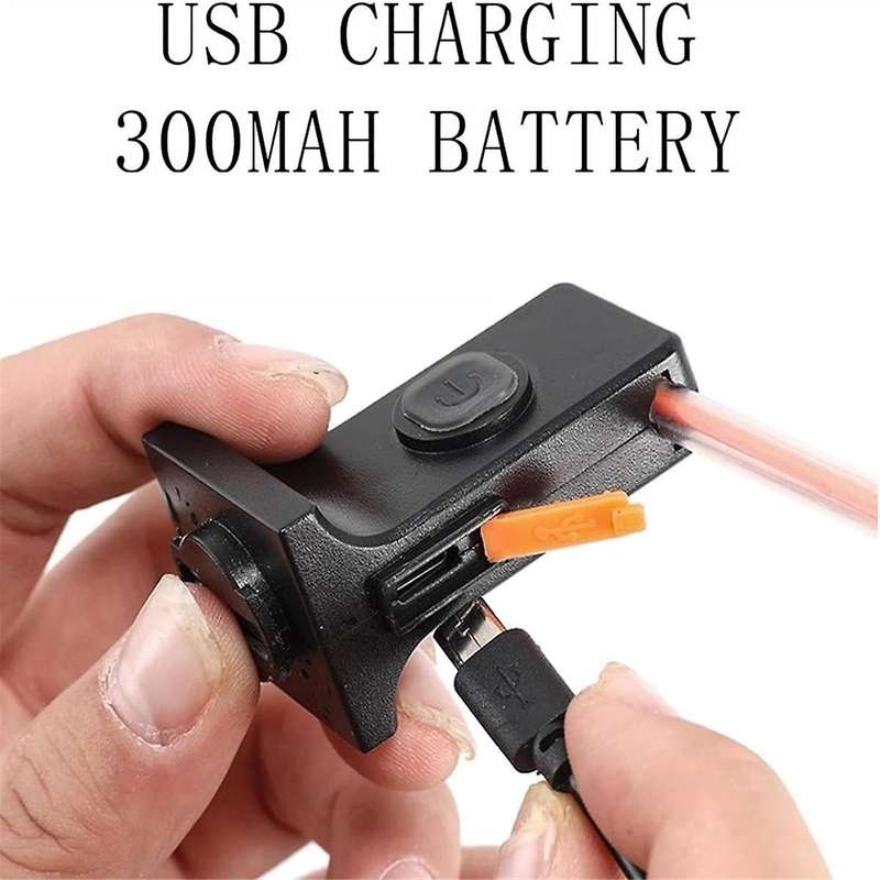 USB Rechargeable Bike Light Set Bicycle Taillight Smart Bike Headlight and Tail Light 4 Light Modes