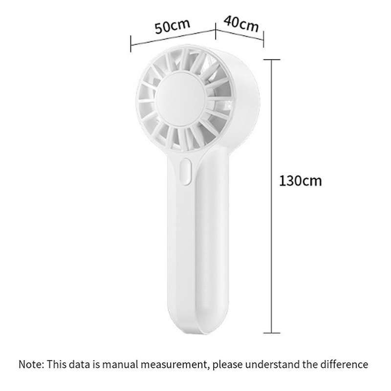 USB Rechargeable Mini Handheld Fan Portable Outdoor High Speed Large Airflow Handheld Small Fan