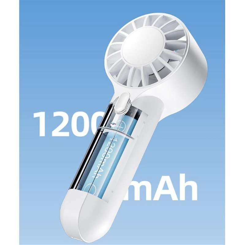 USB Rechargeable Mini Handheld Fan Portable Outdoor High Speed Large Airflow Handheld Small Fan