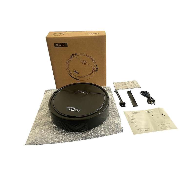 Usb Smart Multi-function Sweeping Robot Vacuum Sweeping Mopping 3-in-1 All-in-one Vacuum Cleaner,bla