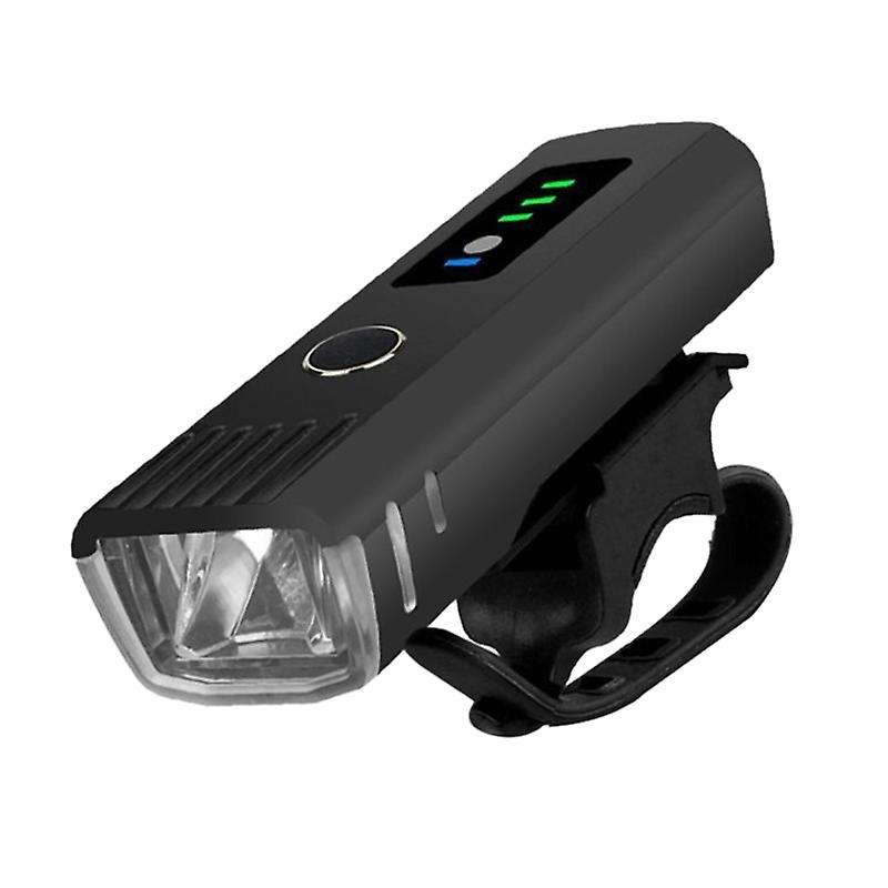 USB Rechargeable Super Bright LED Waterproof Headlight Front Lights,Easy Mount 4 Light Mode Cycle Li