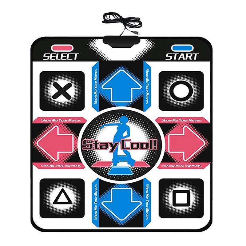 USB Wired Dance Mats 11Keys Dancing Game Step Pad HD Foot Print Dancer Blanket Dancer Blanket Equipm