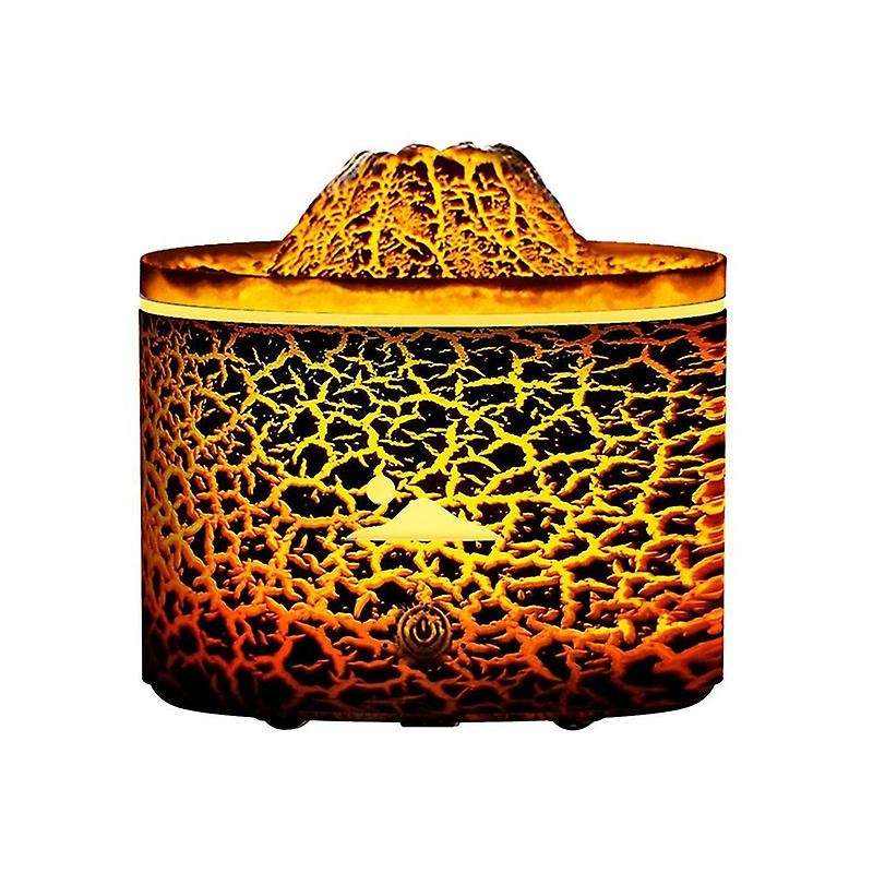 Usb Volcano-flame Air Mini Humidifier Aromatherapy Machine Essential Oil Diffuser for Fragrance Mist