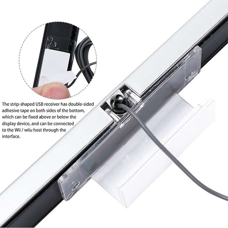 USB Wired Sensor Bar for Replacement Infrared IR Ray Motion Sensor Signal Receiver for System with S