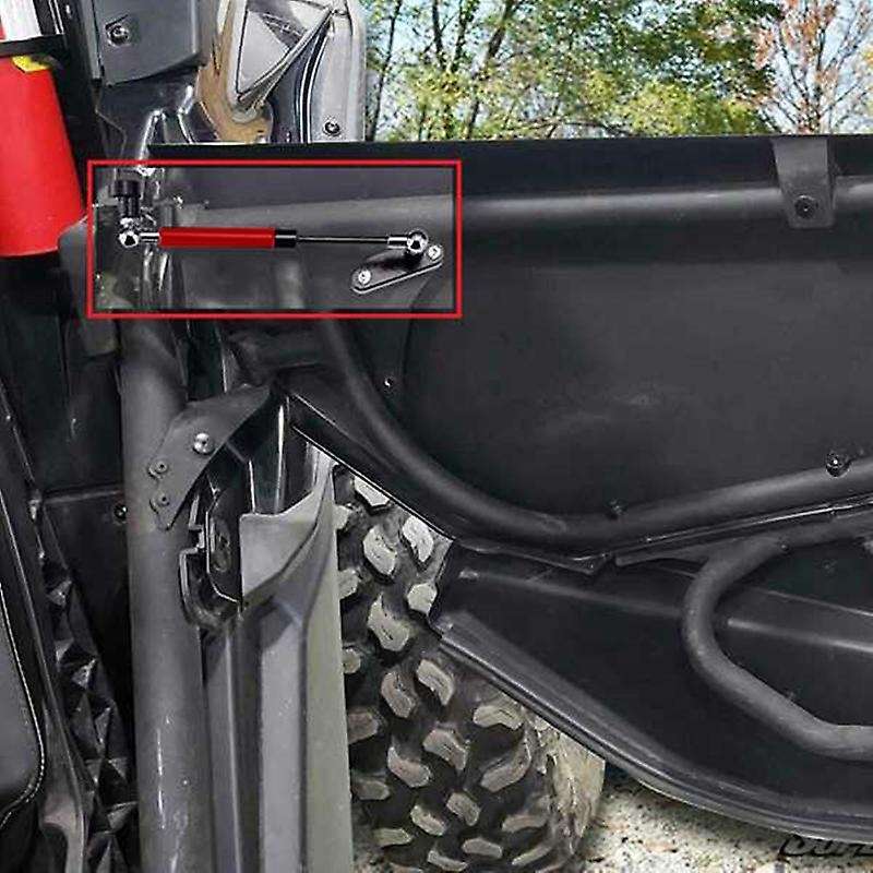 UTV Door Opener Shock Lift Support Spring Hydraulic Rod for X3 2017-2020 Red