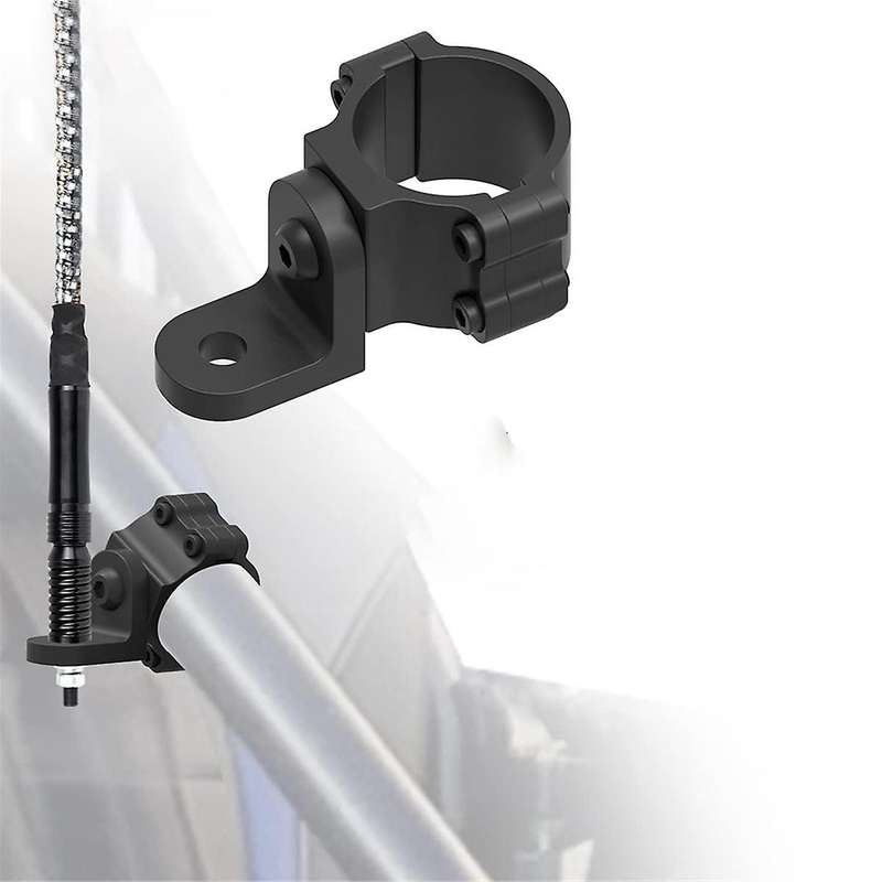 UTV Bracket for Mounting Flag and Whip Light 360 Rotating Flag Hole Adjustable to All SXS 1.75 to 2I