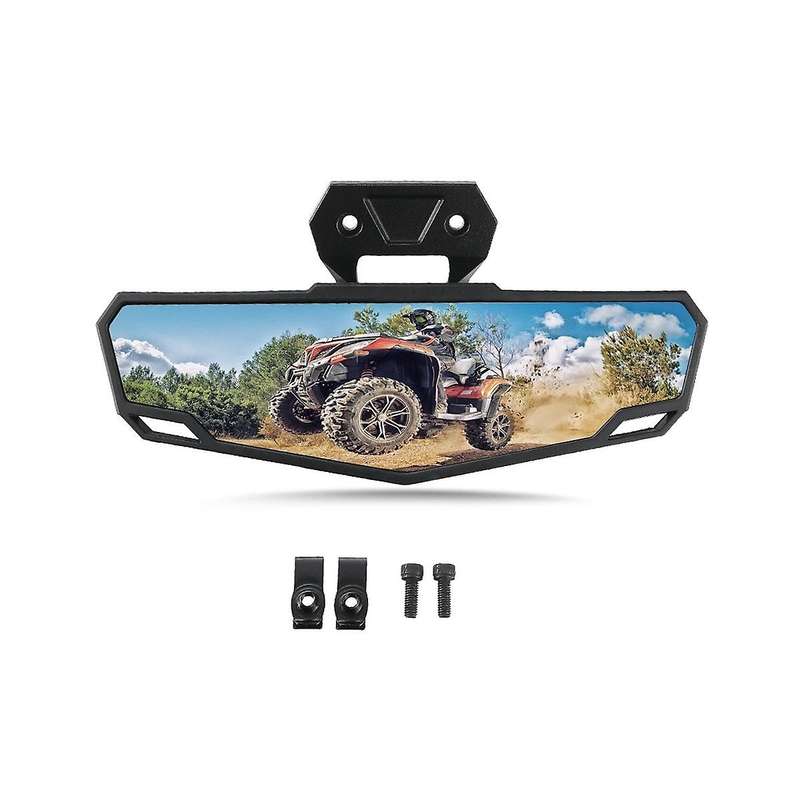 Utv Rear View Mirror, Center Convex Rearview Mirror 2883763 for Rzr Pro Xp/xp 4 2020 2021 2022 2023