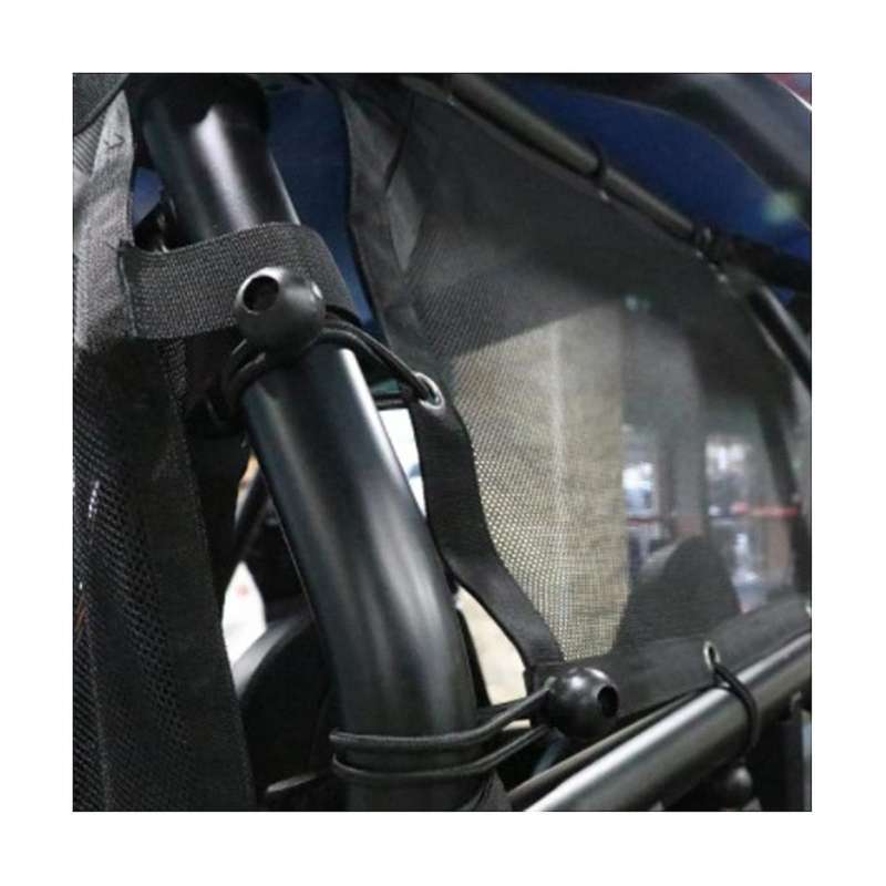 Utv Soft Rear Window Mesh Mesh Rear Panel Sunshade Mesh Beach Supplies for Rzr Xp Turbo 15-22