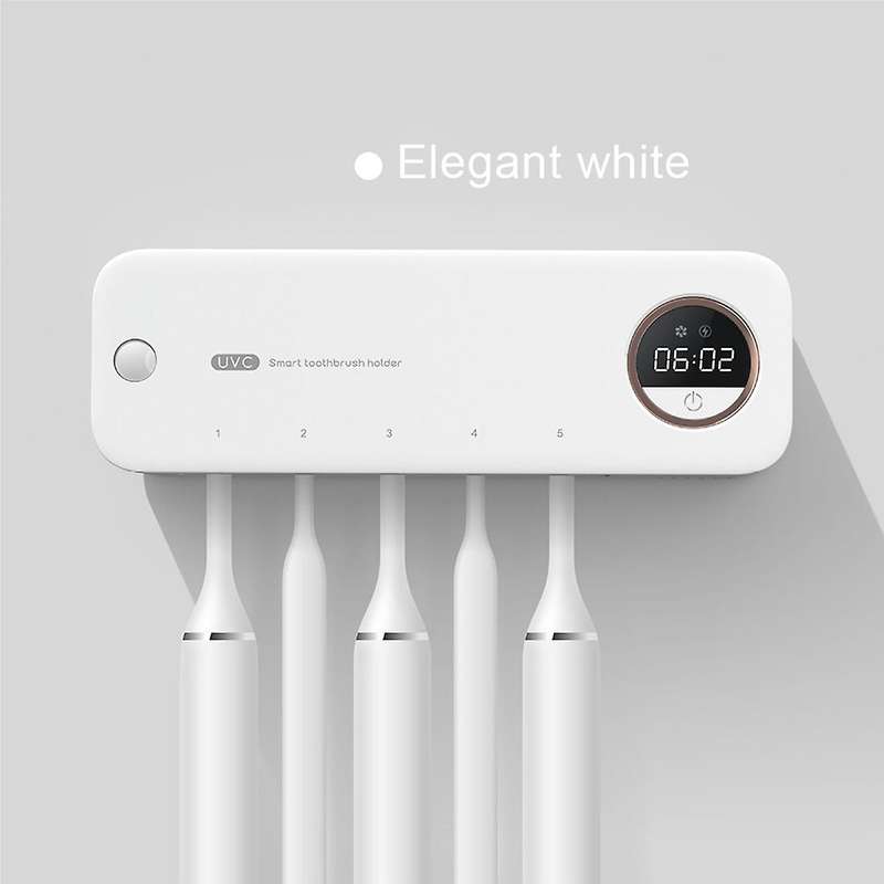 UV Toothbrush box,Wall-Mounted Fast Drying Rechargeable Toothbrush Disinfection box Holder for Home
