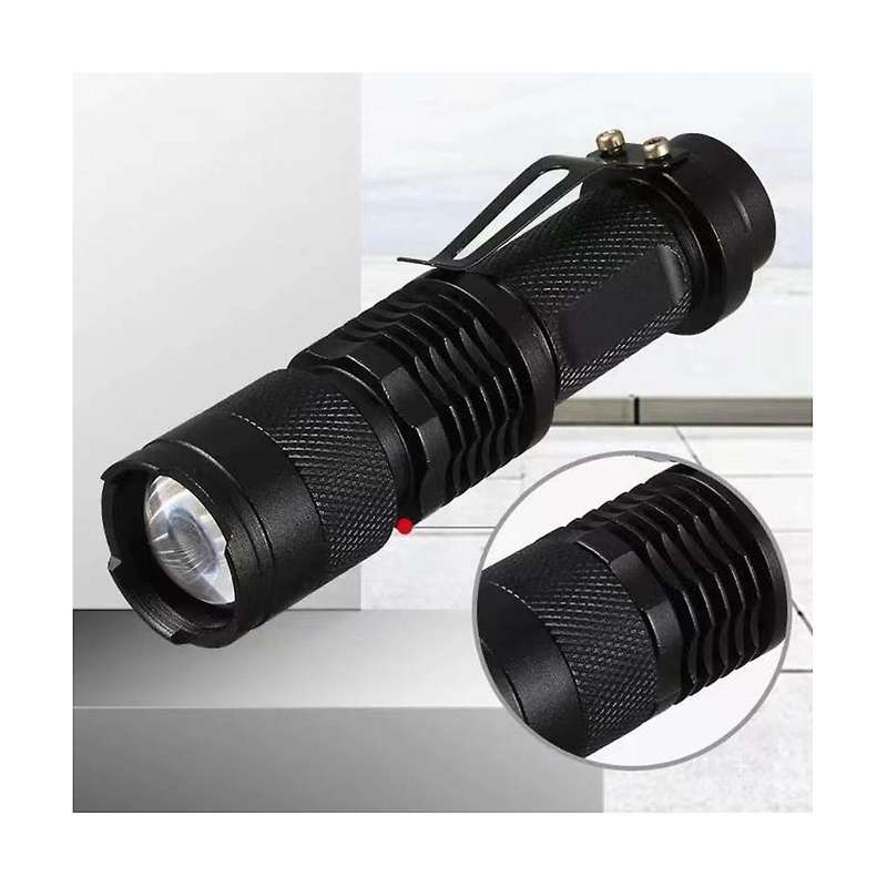 UV LED Flashlight 365Nm Aluminum Alloy Portable UV Flashlight Zoom Inspection Light Pet Stain Detect