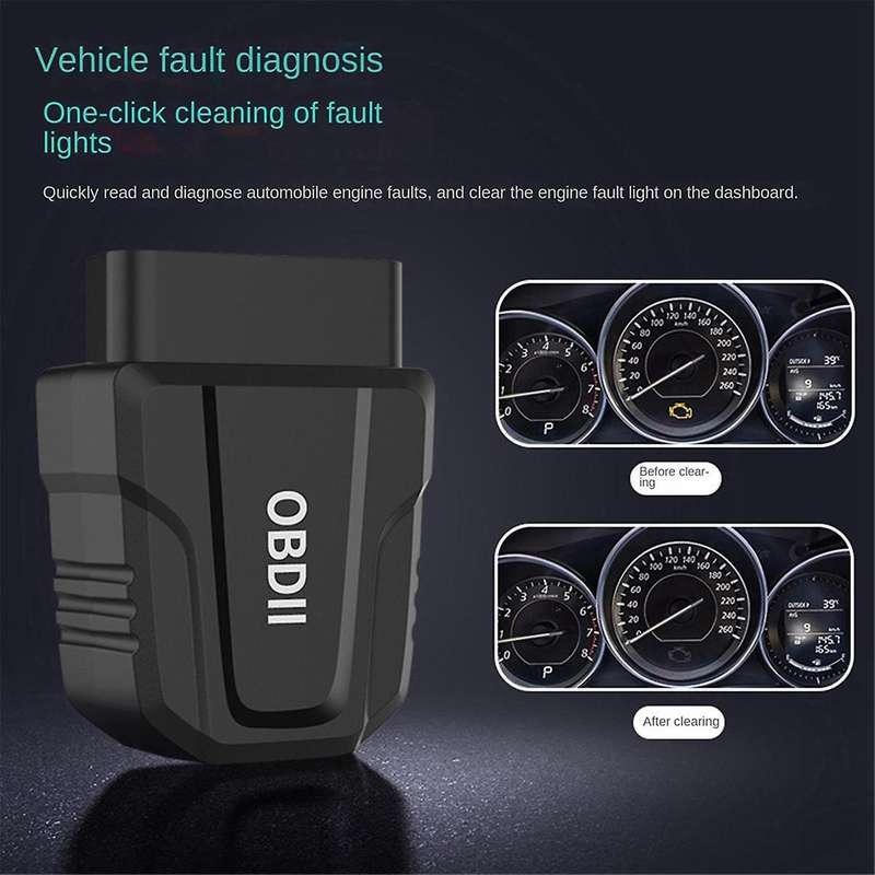 V011 OBD OBDII Diagnostic Tool Bluetooth 5.4 for IOS/Android OBD2 Professional Code Reader 9Protocol